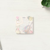 ヴィンテージの花とバイオリン ポストイット