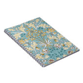 ヴィンテージの花と葉のシームレスなパターンli ノートブック (右側)