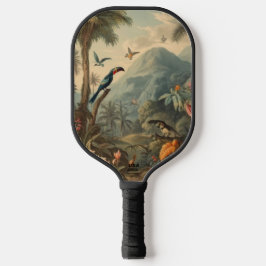 ヴィンテージの花と観光の植物界 ピックルボールラケット