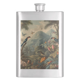 ヴィンテージの花と観光の植物界 フラスク