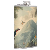 ヴィンテージの花と観光の植物界 フラスク (右)