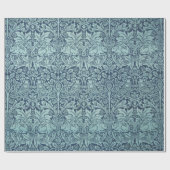 ヴィンテージの花のウサギおよび鳥パターン ラッピングペーパー (フラット)