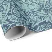 ヴィンテージの花のウサギおよび鳥パターン ラッピングペーパー (ロールコーナー)