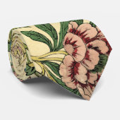 ヴィンテージの花のタペストリーパターンタイ ネクタイ (ロール)