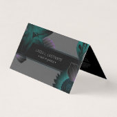 ヴィンテージの花の優雅さは平和に折り畳まれて残る (正面)