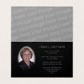 ヴィンテージの花の優雅さは平和に折り畳まれて残る (内部フラット)