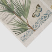 ヴィンテージの花の切り離し 薄葉紙 (詳細)