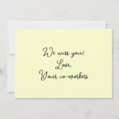 ヴィンテージの花の子は良いカードを取得 カード (裏面)