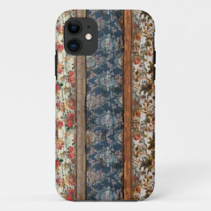 ヴィンテージの花の木のiphone 5の場合 iPhone 11 ケース