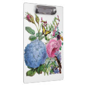 ヴィンテージの花の用箋挟 クリップボード (右)