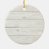 ヴィンテージの花の祖母の祖父のクリスマスのオーナメント セラミックオーナメント (裏面)