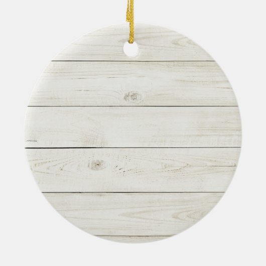 ヴィンテージの花の祖母の祖父のクリスマスのオーナメント セラミックオーナメント (裏面)