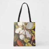 ヴィンテージの花の種付き植物 トートバッグ