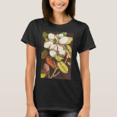 ヴィンテージの花の種付き植物 Tシャツ (正面)