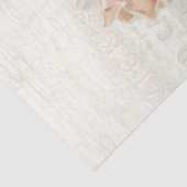 ヴィンテージの花の鳥のデフエマデクページ 薄葉紙 (詳細)