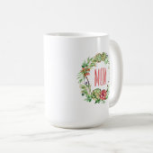 ヴィンテージの花のSucclent |の母の日 コーヒーマグカップ (正面右)