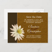 ヴィンテージの花は日付ポストカードを除く 案内ポストカード (正面/裏面)