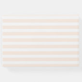 ヴィンテージの花を入れたバスケットかわいらしのバニー ゲストブック (裏面)