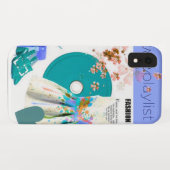 ヴィンテージの花カラフルのドレス Case-Mate iPhoneケース (裏面(横))