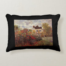 ヴィンテージの花モネの庭銀銀色の太陽