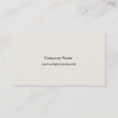 ヴィンテージの花ユリプロフェッショナル 名刺 (裏面)