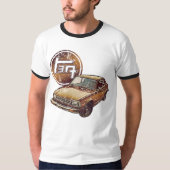 ヴィンテージの花冠 Tシャツ (正面)