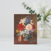 ヴィンテージの花器 ポストカード (スタンド正面)