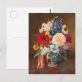 ヴィンテージの花器 ポストカード (正面/裏面)