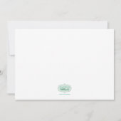 ヴィンテージの花嫁のブライダルシャワーの招待状 招待状 (裏面)