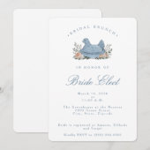 ヴィンテージの花嫁の招待状 招待状 (正面/裏面)