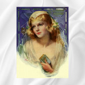 ヴィンテージの花嫁は聖書を持っ結婚て ポスター