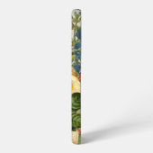 ヴィンテージの花束と蝶 SAMSUNG GALAXYケース (左側面)