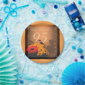 ヴィンテージの花束の第95誕生会の紙皿 ペーパープレート (パーティー)