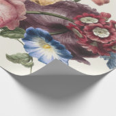 ヴィンテージの花束 ラッピングペーパー (角)