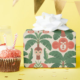 ヴィンテージの花柄がプリントされた装飾的な壁紙 ラッピングペーパー