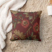 ヴィンテージの花柄のMoJoの枕 クッション (ブランケット)