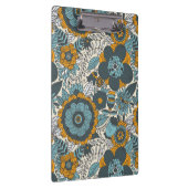 ヴィンテージの花柄パターン クリップボード (右)