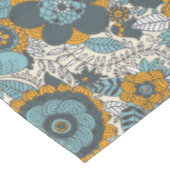 ヴィンテージの花柄パターン テーブルクロス (アングル)