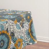 ヴィンテージの花柄パターン テーブルクロス (インサイチュ)