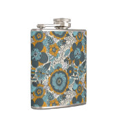 ヴィンテージの花柄パターン フラスク (右)