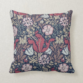 ヴィンテージの花柄、ウィリアム·モリス クッション