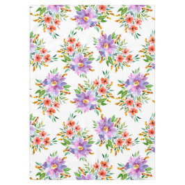 ヴィンテージの花柄 テーブルクロス