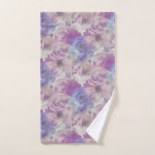 ヴィンテージの花柄 バスタオルセット (ハンドタオル)