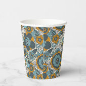 ヴィンテージの花柄 紙コップ (右)