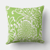 ヴィンテージの花柄#2 クッション (裏面)