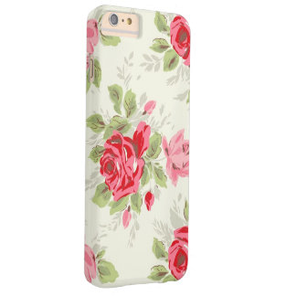 ヴィンテージの花柄 BARELY THERE iPhone 6 PLUS ケース