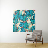 ヴィンテージの花模様 タペストリー (インサイチュ(横))