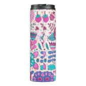 ヴィンテージの花模様。継ぎ目のない植物の質感、  タンブラー (裏面)