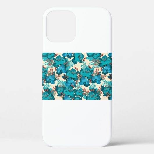 ヴィンテージの花模様 Case-Mate iPhoneケース (裏面)