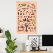 ヴィンテージの花火鉢のポスター1920 ポスター (ホームオフィス)